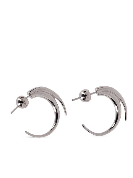  Panconesi Vortice Curved Earrings - Silver 