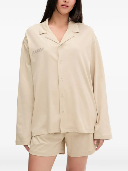  Pangaia Buttoned Pyjama Set - Neutrals 