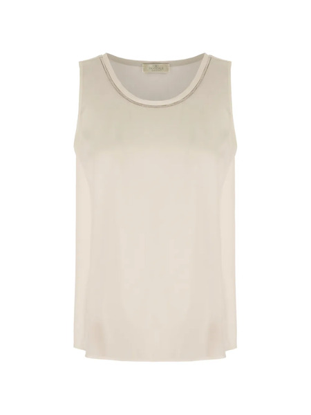  Panicale Embellished Tank Top - Neutrals 