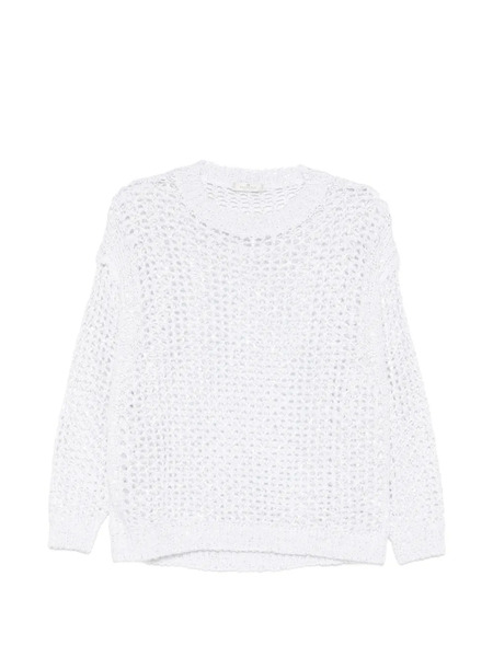  Panicale Open-knit Jumper - White 