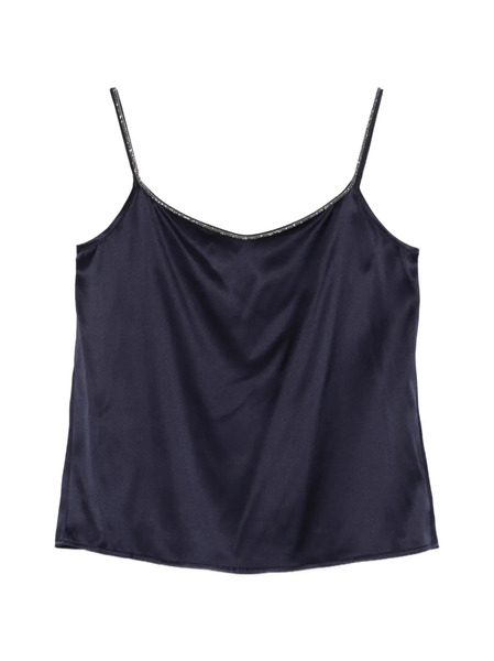  Panicale Spaghetti-strap Top - Blue 
