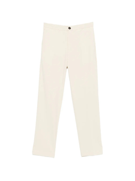  Paolo Pecora Kids Button Trousers - Neutrals 