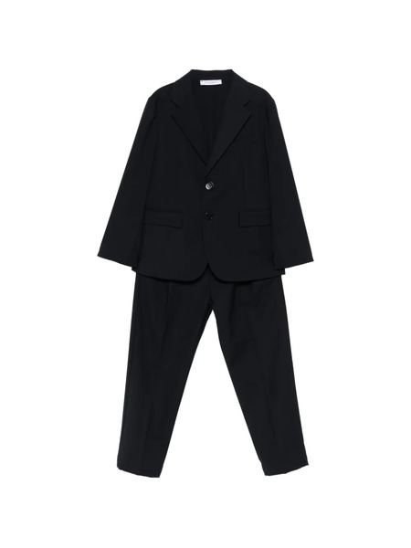  Paolo Pecora Kids Buttoned Suit - Blue 