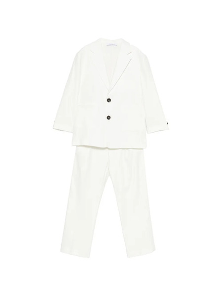  Paolo Pecora Kids Long-sleeve Suits - White 