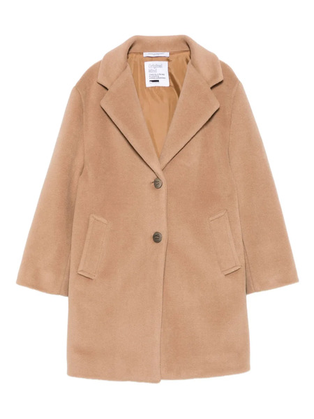  Paolo Pecora Kids Single-breasted Buttoned Coat - Neutrals 