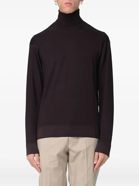  Paolo Pecora Roll-neck Sweater - Brown 