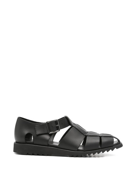  Paraboot Buckled-fastening Sandals - Black 