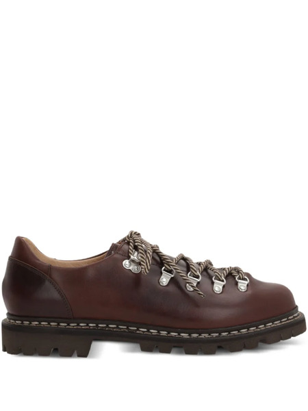  Paraboot Leather Derby Shoes - Brown 