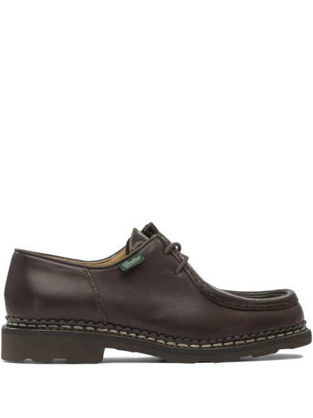  Paraboot Leather Lace-up Loafers - Brown 