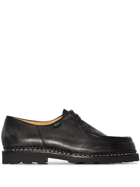  Paraboot Michael Lisse Derby Shoes - Black 