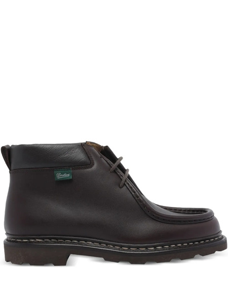  Paraboot Milly Round-toe Lace-up Boots - Brown 
