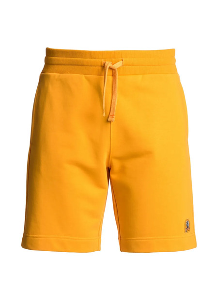  Parajumpers Cairo Easy Drawstring Logo-patch Shorts - Yellow 