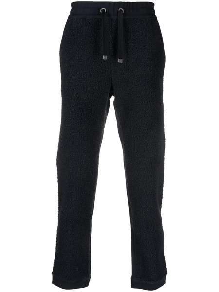  Parajumpers Drawstring Faux-shearling Track Pants - Blue 