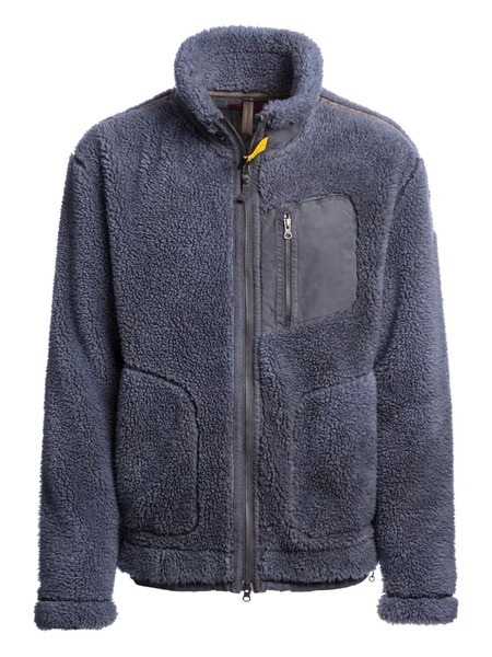  Parajumpers Fleece Zipped Jacket - Blue 
