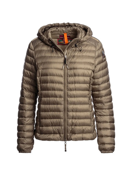  Parajumpers Genie Hooded Puffer Jacket - Brown 