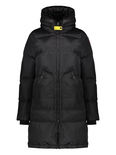  Parajumpers Hooded Logo-patch Down Jacket - Black 