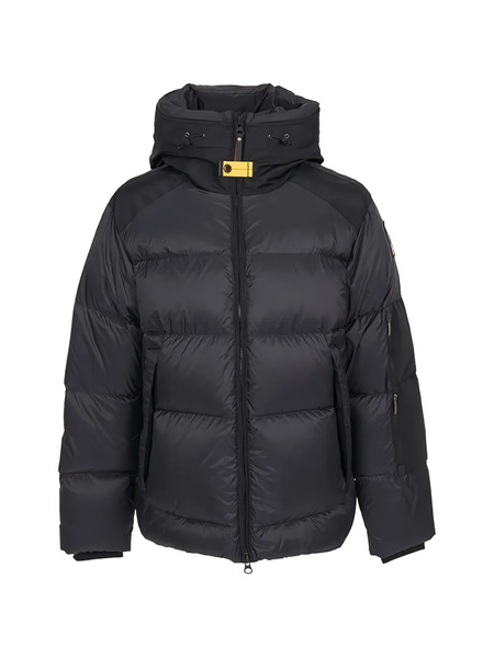  Parajumpers Hooded Puffer Jacket - Black 