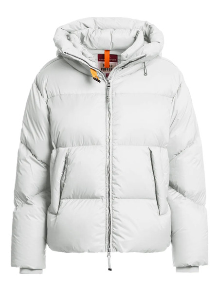  Parajumpers Hooded Puffer Jacket - White 
