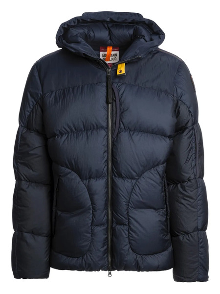  Parajumpers Hooded Quilted Jacket - Blue 