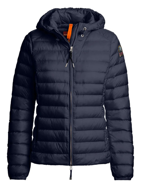  Parajumpers Hooded Quilted Jacket - Blue 