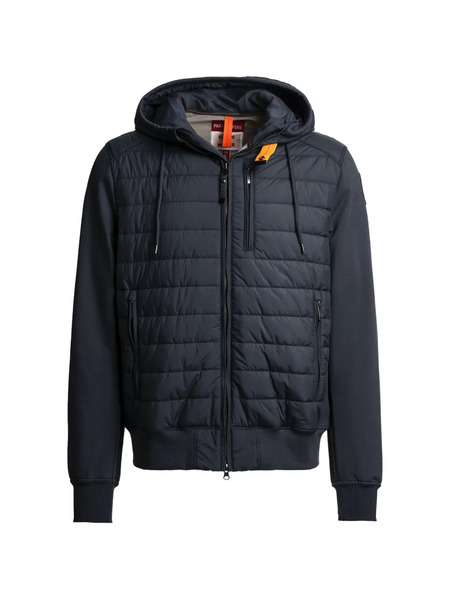  Parajumpers Hooded Quilted Jacket - Blue 
