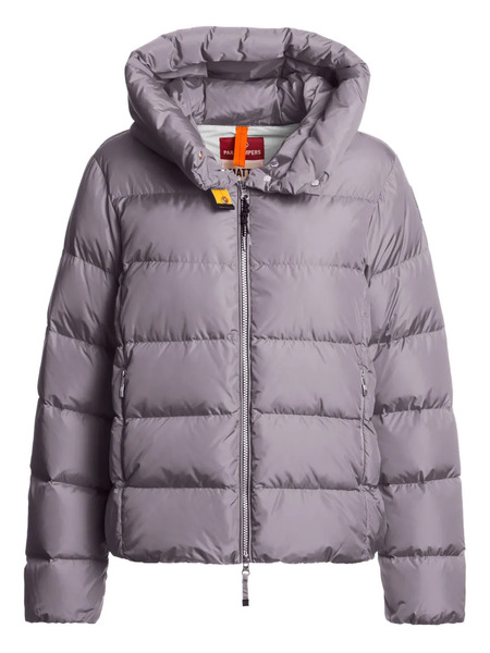  Parajumpers Hooded Quilted Jacket - Grey 