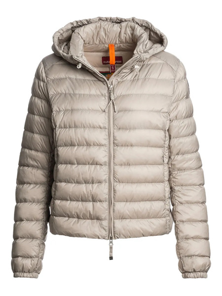  Parajumpers Hooded Quilted Jacket - Grey 