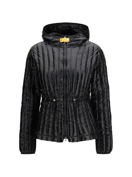  Parajumpers Kuon Hooded Quilted-design Jacket - Black 