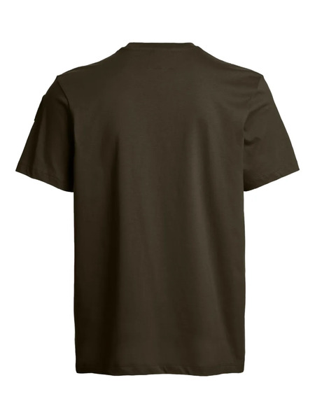  Parajumpers Logo-patch Crew-neck T-shirt - Green 