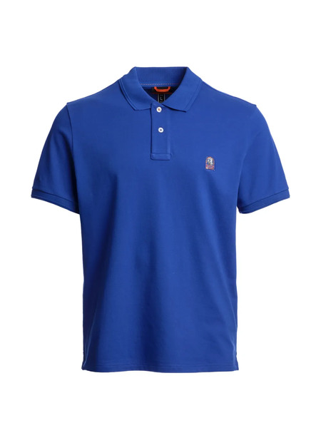  Parajumpers Logo-patch Polo Shirt - Blue 