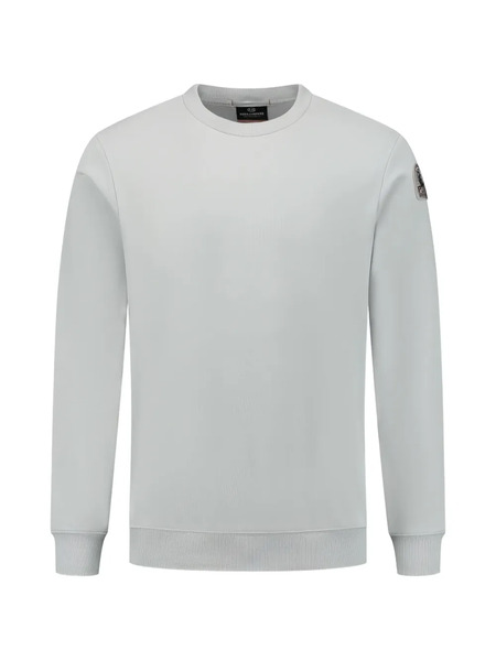  Parajumpers Logo Patch Sweater - Grey 