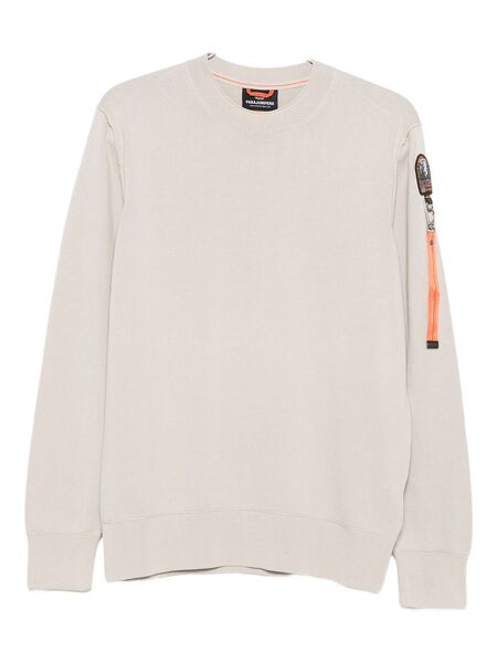  Parajumpers Logo-patch Sweatshirt - Neutrals 