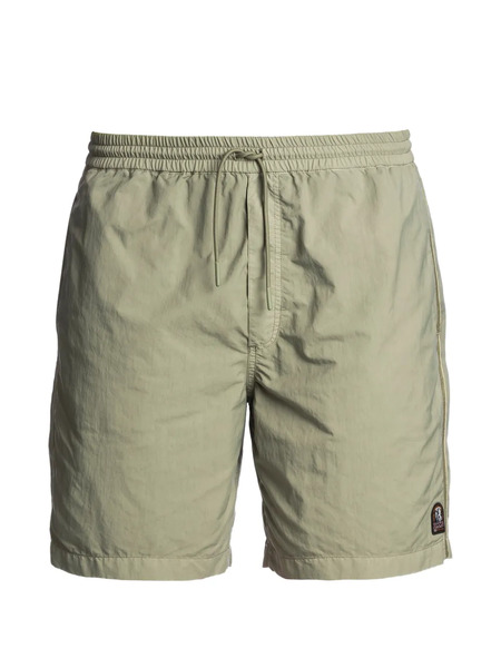  Parajumpers Logo-patch Swim Shorts - Green 