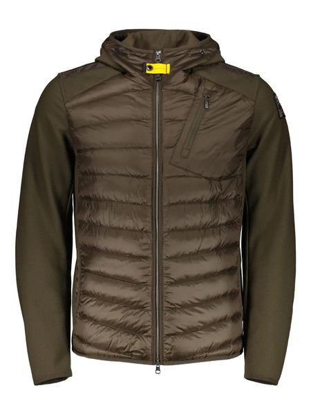  Parajumpers Nolan Quilted-design Hooded Jacket - Green 