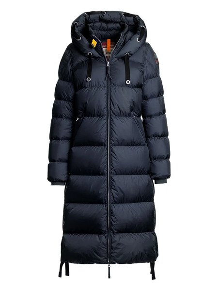  Parajumpers Panda Hooded Long Puffer Coat - Blue 