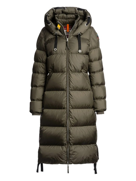  Parajumpers Panda Hooded Quilted Coat - Green 