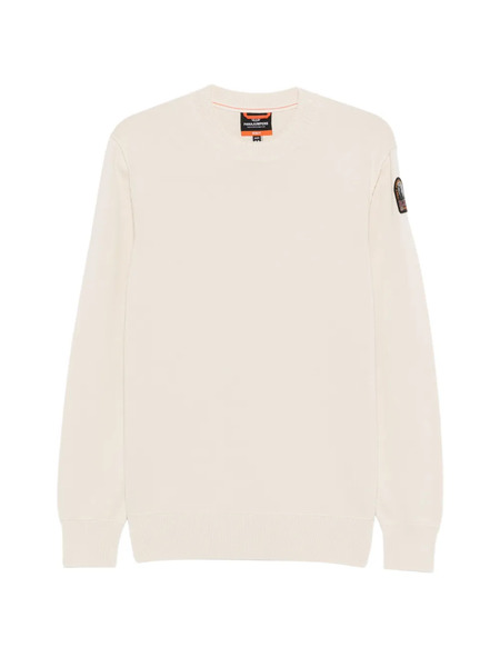  Parajumpers Patch Crewneck Sweater - Neutrals 