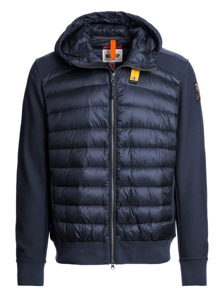  Parajumpers Quilted Hooded Jacket - Blue 
