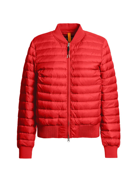  Parajumpers Quilted Zip Jacket - Red 