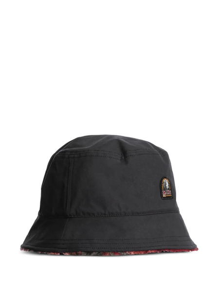  Parajumpers Reversible Plaid Bucket Hat - Grey 