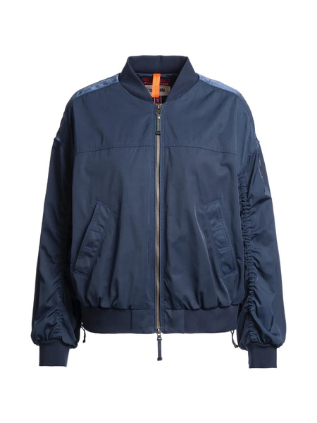  Parajumpers Ruched Bomber Jacket - Blue 