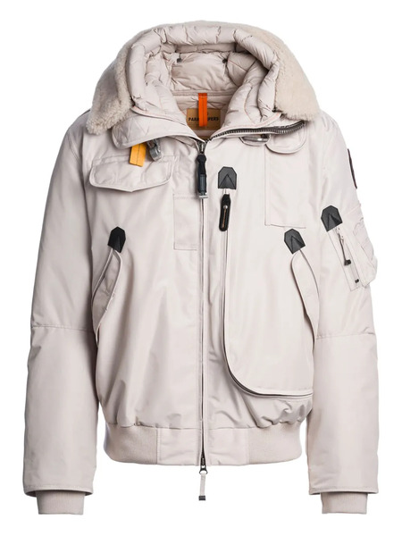  Parajumpers Shearling-collar Hooded Bomber Jacket - Neutrals 