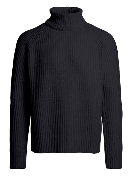  Parajumpers Turtleneck Ribbed Sweater - Blue 