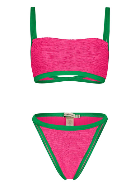  Paramidonna Ava Textured Bikini - Pink 