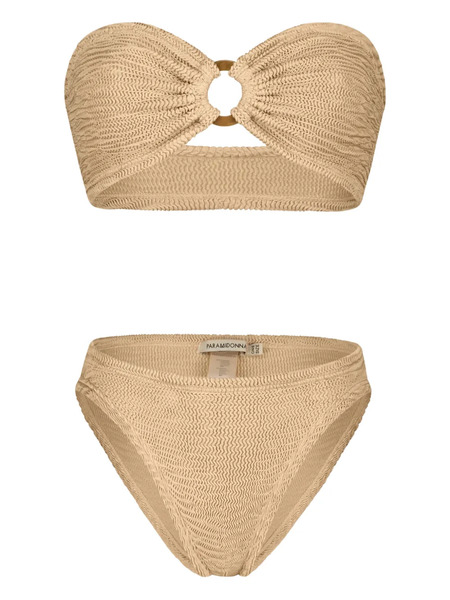  Paramidonna Chloe Ring-detail Bikini - Neutrals 