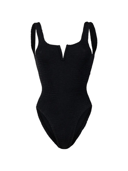  Paramidonna Holly Textured Swimsuit - Black 