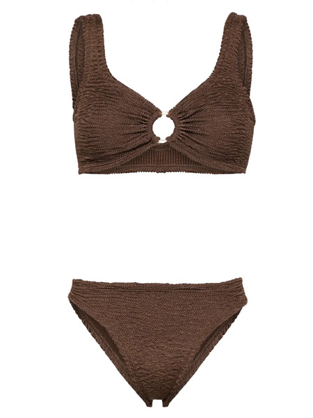  Paramidonna Irina Seersucker Bikini - Brown 
