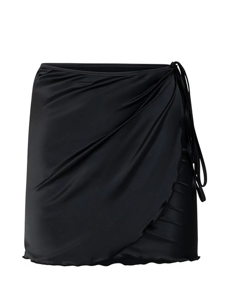  Paramidonna Leone Draped Pareo - Black 