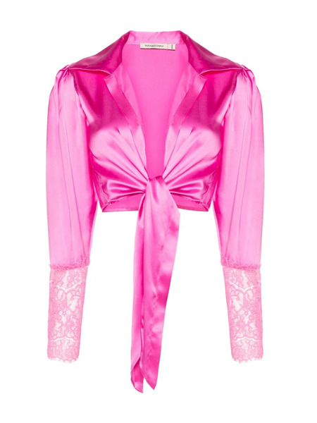  Paramidonna Sarah Cropped Shirt - Pink 