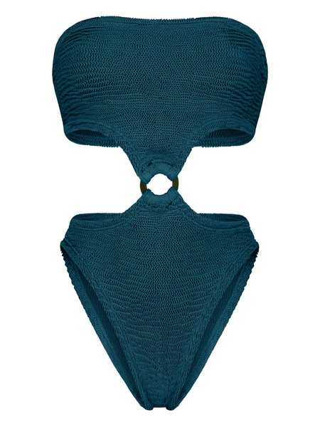  Paramidonna Tanya Ring Textured Swimsuit - Blue 